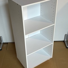 訳あり　キャスター付　カラーボックスの画像