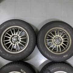 【処分価格】215／65R 16x6.5J 5H PCD114.3 スタッドレス＋ホイール アルファード30系 ベルファイアの画像
