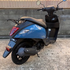 スズキ　レッツ　CA4AA ブルー　実働　低走行　動画あり　大阪の画像