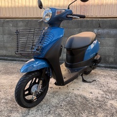 スズキ　レッツ　CA4AA ブルー　実働　低走行　動画あり　大阪の画像