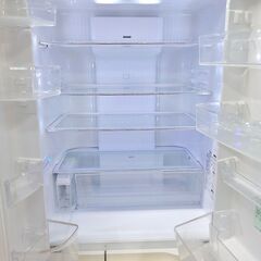 Panasonic パナソニック ノンフロン冷凍冷蔵庫 NR-FVF461-W形 家電 50/60Hz 内容積455L 冷蔵庫の画像