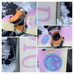 古いスノーボード　の画像