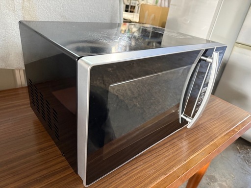 コイズミ 単機能 電子レンジ 18L フラットテーブル ヘルツフリー 温度センサー シンプル操作 シルバー KRD-1860/S
