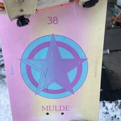 古いスノーボード　の画像