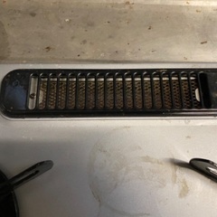 パロマ都市ガス用、二口ガスコンロ、魚焼きグリル付きの画像