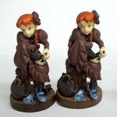 K＆M 海洋堂 ミニヴィネット 赤毛のアン 8個セット/4種　通常（彩色済）セピア クリア フィギュア　☆ PayPay(ペイペイ)決済可能 ☆ 札幌市 豊平区 平岸 平岸店の画像