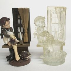 K＆M 海洋堂 ミニヴィネット 赤毛のアン 8個セット/4種　通常（彩色済）セピア クリア フィギュア　☆ PayPay(ペイペイ)決済可能 ☆ 札幌市 豊平区 平岸 平岸店の画像