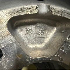 215/60R17 ブリヂストンVRX3 2024年製　スタッドレス　ホイール付き4本セットの画像