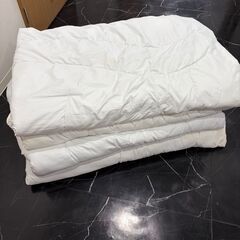 無料！中古布団まとめて（20枚）／引き取り限定／再利用・梱包材にの画像