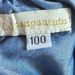 panpantutu / お花とリボンのバルーンワンピース　100の画像