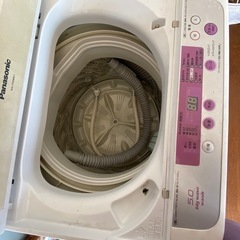 Panasonic 洗濯機5kgの画像