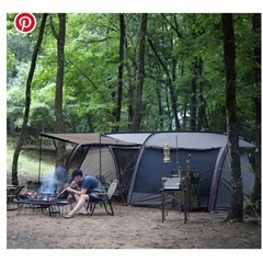 クイックキャンプ　テント　かまぼこテントの画像