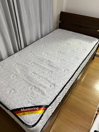 シングルベッド② 最終値5千円❗️12/20までに引取り、12/21〜処分❗️取引決定