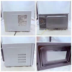 【❗️✨新生活に✨❗️】Panasonic 電子レンジ NE-E22A3-W（2019年製）✨通電確認済・簡易清掃済み！の画像