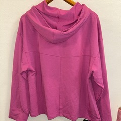 ピンク #パーカー フーディ スウェット プルオーバー レディース Yoga Dri-FIT #パーカー #Mサイズ ピンクの画像