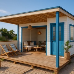 スーパーハウス 現状渡し／ジャンク扱い 床傷み・サビ有 ・DIY 引取限定 静岡県掛川市よりの画像