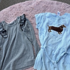 キッズ服 女の子 120cm  6点セット ガーリー トップス　韓国子供服の画像