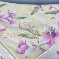 CHARLES RICCL四方へム綿毛布の画像