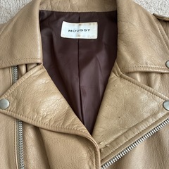 moussy 革ジャケットの画像