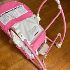 ベビーバウンサー　ピンク　女の子　の画像