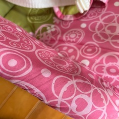 ベビーバウンサー　ピンク　女の子　の画像