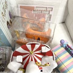 ☆現状品 ディズニー ドールハウス 191号～229号(抜けあり) 組立途中込み クリスマス&ハッピーサマーワゴン ハロウィン バインダー付き☆札幌市 白石店 の画像