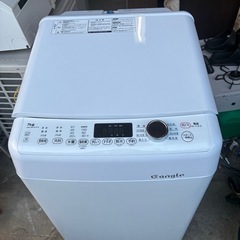 エディオンオリジナル　洗濯機　ANG-WM-B70-W 2021年製　ハイセンス製造品　中古品　の画像