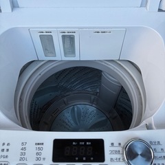 エディオンオリジナル　洗濯機　ANG-WM-B70-W 2021年製　ハイセンス製造品　中古品　の画像