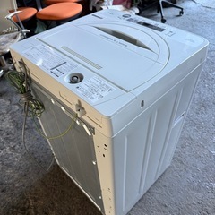 シャープ 4．5kg全自動洗濯機 keyword キーワードホワイト ESG4E6KWの画像