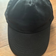【未使用】【2つまとめて】キャップ　紺　黒　フリーサイズの画像