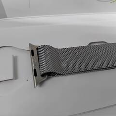 【未使用に近い】Apple Watch シルバーミラネーゼループ/41ｍｍ〈ML753FE/A〉の画像