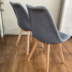 イームズダイニングチェア　2脚セット【町田市再生家具】252599の画像