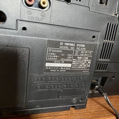 CDラジカセ　ビクター G-HORN EXの画像