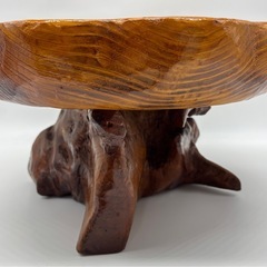 中古◆木製バスケット◆天然木◆小物入れの画像