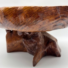 中古◆木製バスケット◆天然木◆小物入れの画像