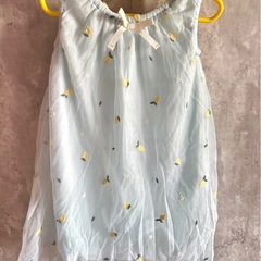 apres les coursレモン刺繍 ノースリーブワンピース 90の画像