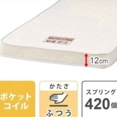 シングルマットレスの画像