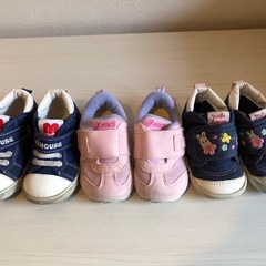 子供用スニーカーまとめ売り　adidas ミキハウス　他
の画像