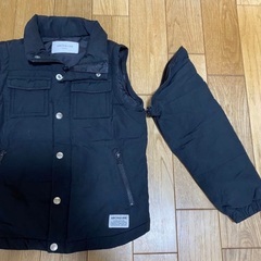 【板橋本町お渡し/120コート2点セット】HAKKA3WAY黒コート/の画像