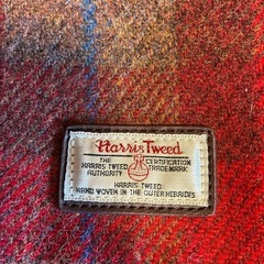 ハリスツイードのリュックの画像