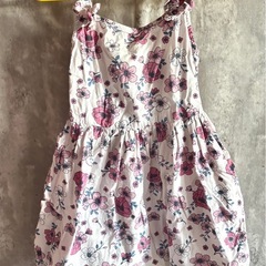 Kids & Co 花柄ノースリーブワンピース