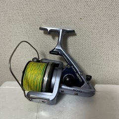 シマノ投げ竿とリールの画像