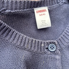 ジンボリー♪ニット＆スカートセット　シミあり　150.140 青　ブルーの画像