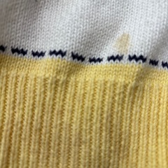 ジンボリー♪ニット＆スカートセット　シミあり　150.140 青　ブルーの画像