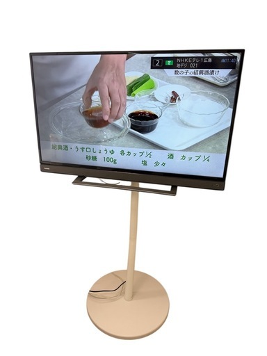 TOSHIBA 2019年製40インチ テレビ台付き TOSHIBA 2019年製40インチ テレビ台付き