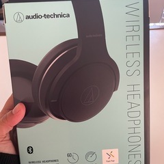 [一回のみ使用]　Audio-technica ATH-S220BT ワイヤレスヘッドホンの画像