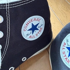 コンバース　ハイカット　ブラック　26.5cmの画像
