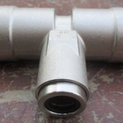 ☆日立金属 HITACHI プッシュインパクト継手接続要領10A 20A×20A 23W XR都市ガス用◆2個セット・ひょうたん印の画像