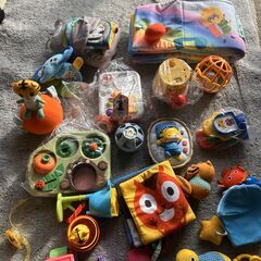 幼児用おもちゃ一式の画像