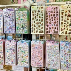 ボンボン系立体シール